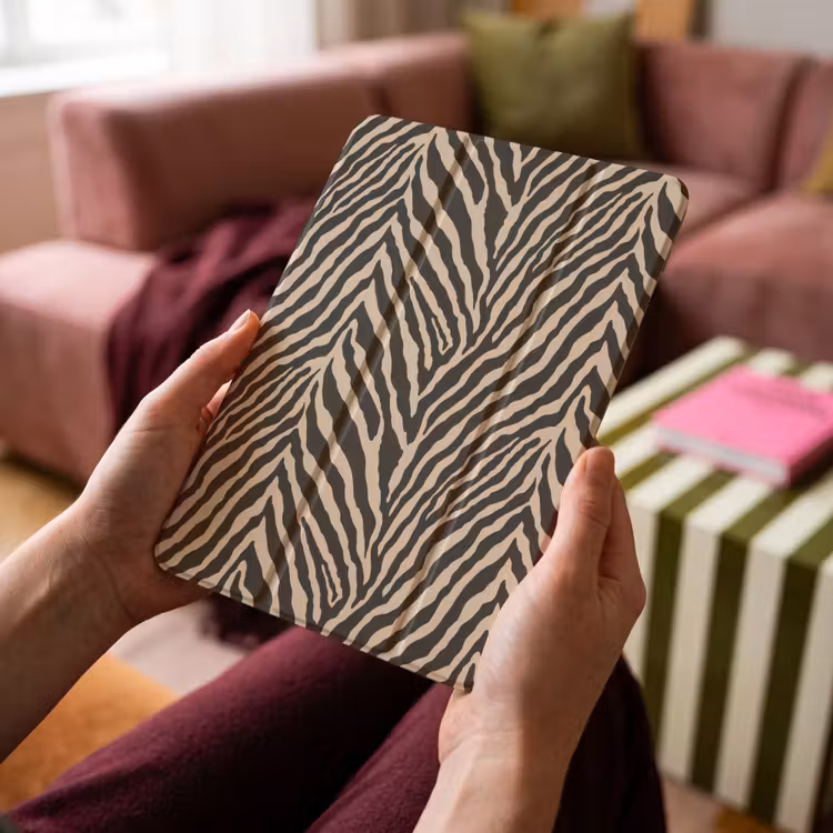 iPad-Hülle - Zebra - Klassisch - Schwarz — 4