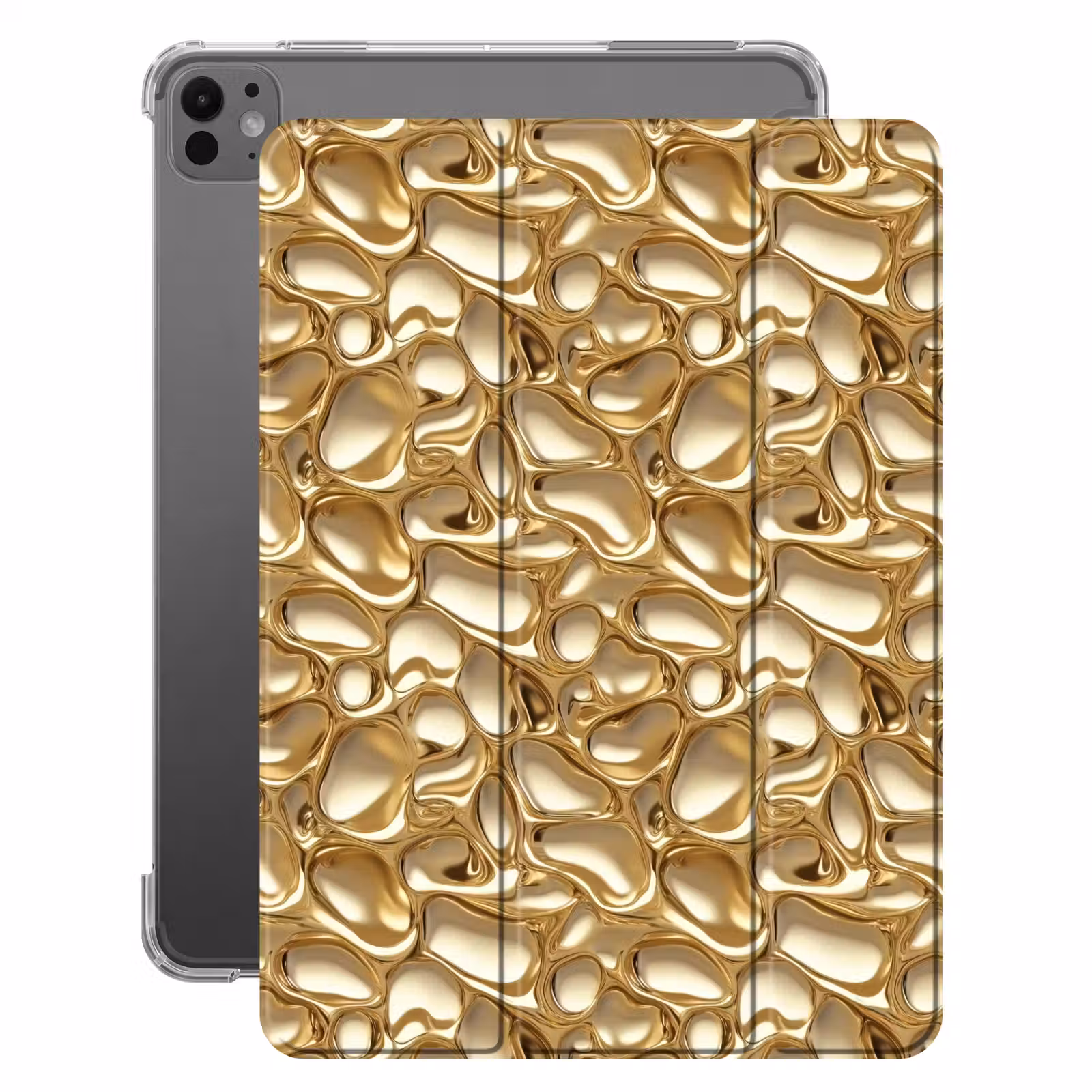 iPad-Hülle - Abstrakt - Modern - Gold — 1