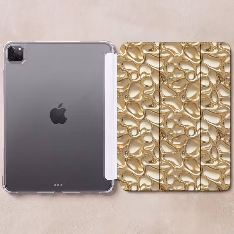 iPad-Hülle - Abstrakt - Modern - Gold — 6