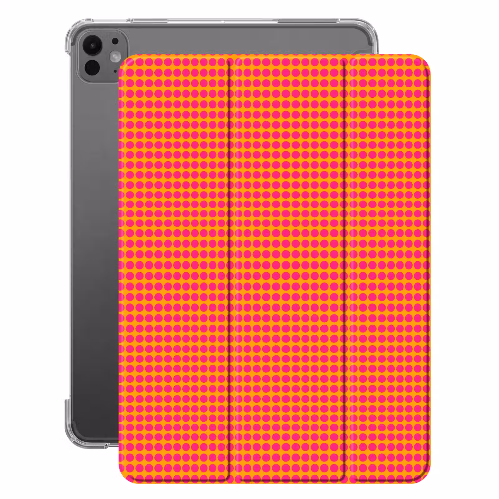 iPad-Hülle - Modern - Punkte - Orange — 1