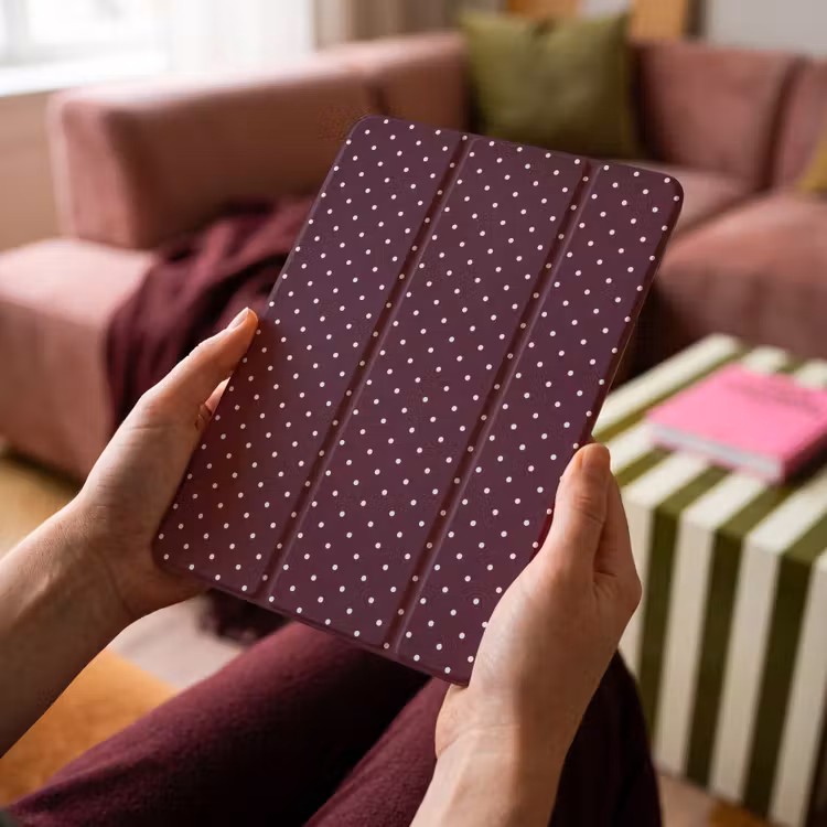 iPad-Hülle - Dots - Modern - Lila — 4