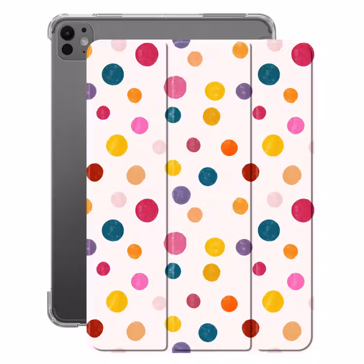 iPad-Hülle - Kreise - spielerisch - farbenfroh — 1
