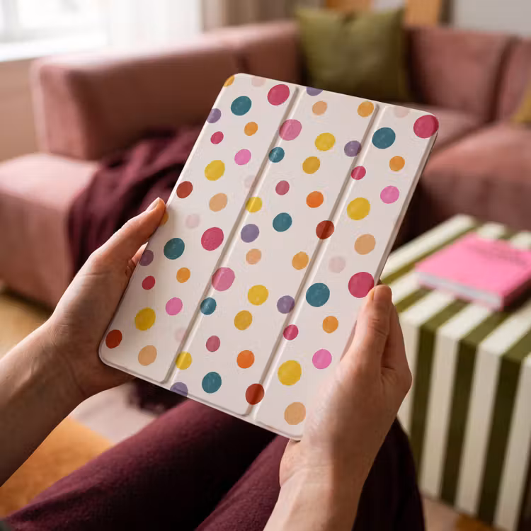 iPad-Hülle - Kreise - spielerisch - farbenfroh — 4