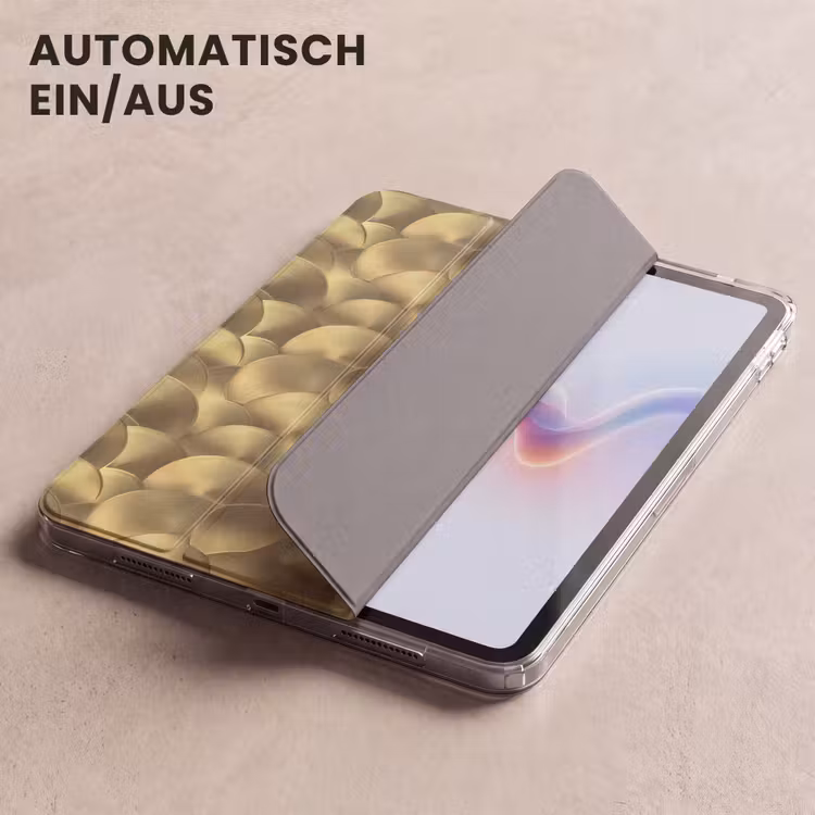 iPad-Hülle - Modern - Kreis - Gold — 5