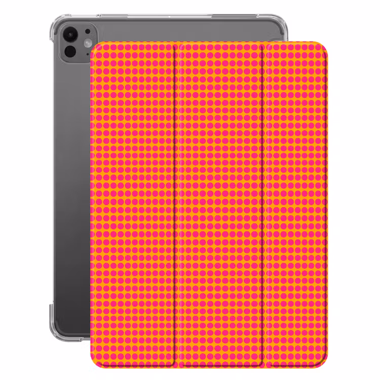iPad-Hülle - Modern - Punkte - Orange — 1