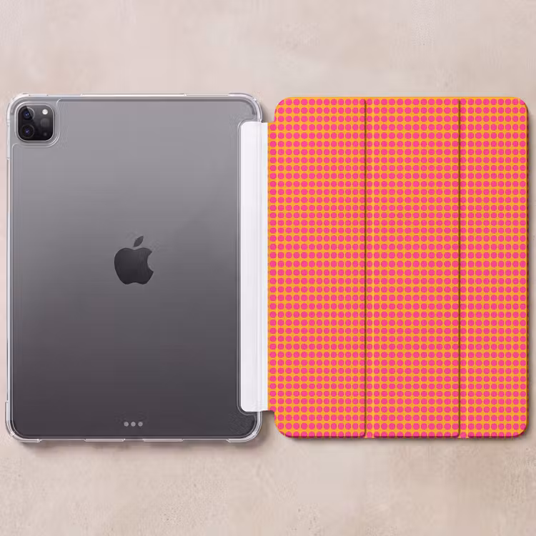 iPad-Hülle - Modern - Punkte - Orange — 6