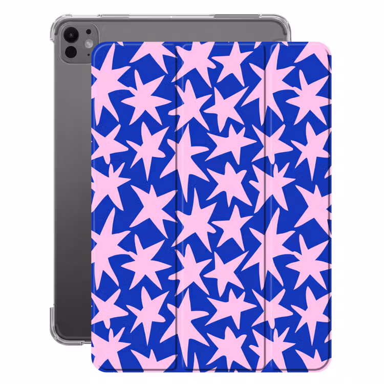 iPad-Hülle - Modern - Sterne - Blau — 1