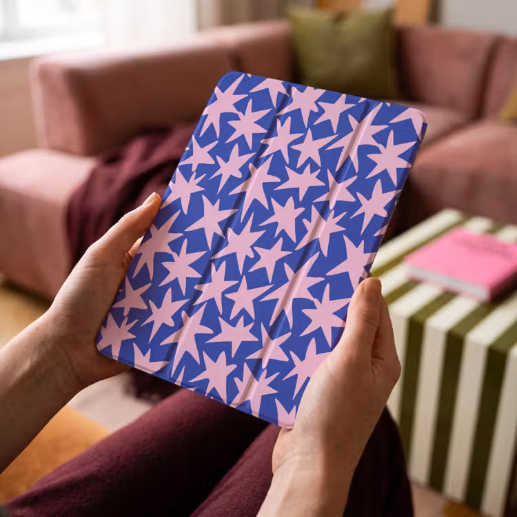 iPad-Hülle - Modern - Sterne - Blau — 4