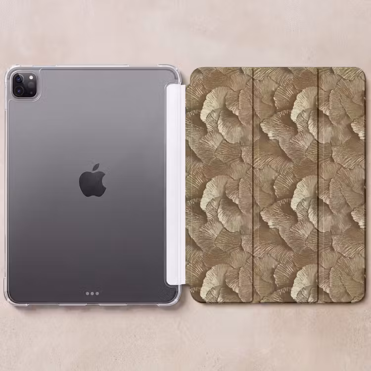 iPad-Hülle - Organisch - Muster - Blätter - Gold — 6
