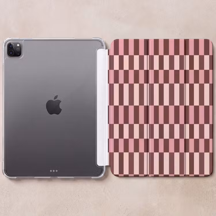 iPad-Hülle - Rosa - Rot - Würfel — 6