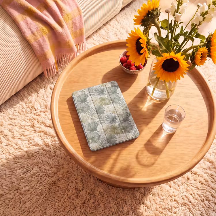 iPad-Hülle - Blätter - Botanisch - Grün — 2