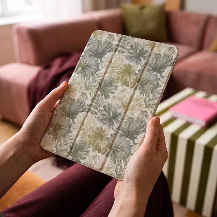 iPad-Hülle - Blätter - Botanisch - Grün — 4
