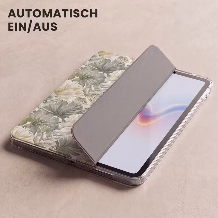 iPad-Hülle - Blätter - Botanisch - Grün — 5