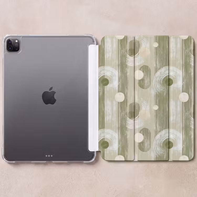 iPad-Hülle - Künstlerisch - Modern - Grün — 6