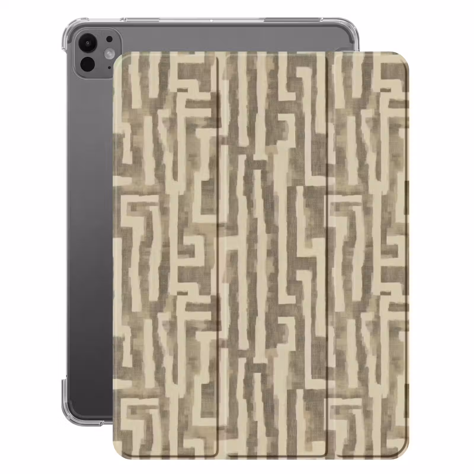 iPad-Hülle - Abstrakt - Geometrisch - Grün — 1