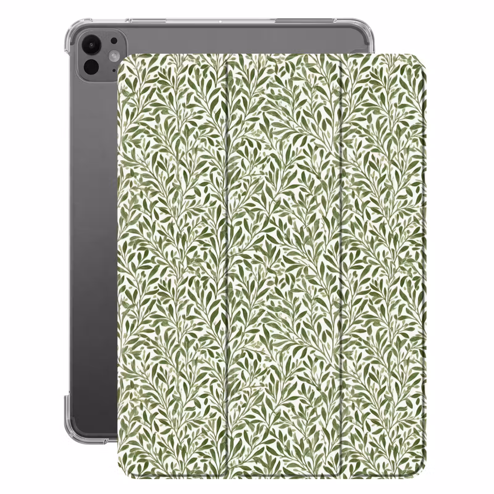 iPad-Hülle - Botanisch - Zweige - Grün — 1