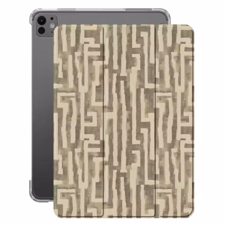 iPad-Hülle - Abstrakt - Geometrisch - Grün — 1