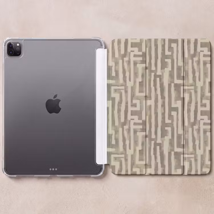 iPad-Hülle - Abstrakt - Geometrisch - Grün — 6