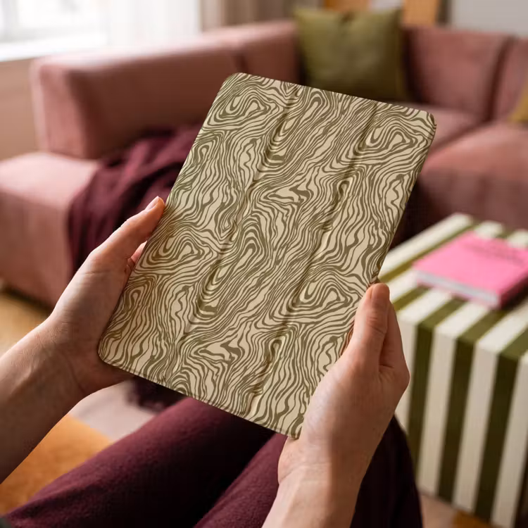 iPad-Hülle - Abstrakt - Marmor - Grün — 4