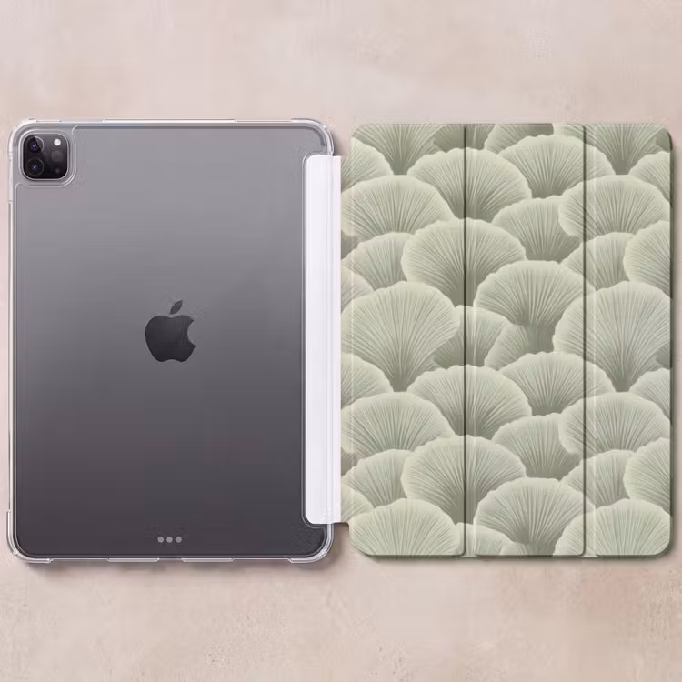 iPad-Hülle - Fächer - Blatt - Grün — 6