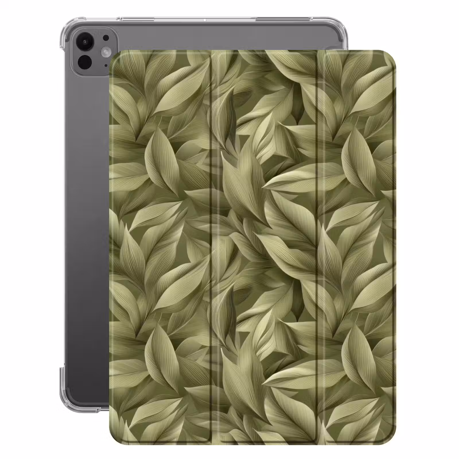 iPad-Hülle - Blätter - Modern - Grün — 1