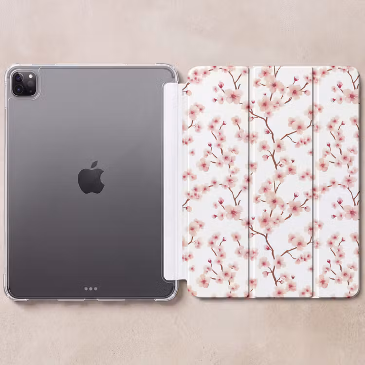 iPad-Hülle - Kirschblüte - Zweige - Rosa — 6