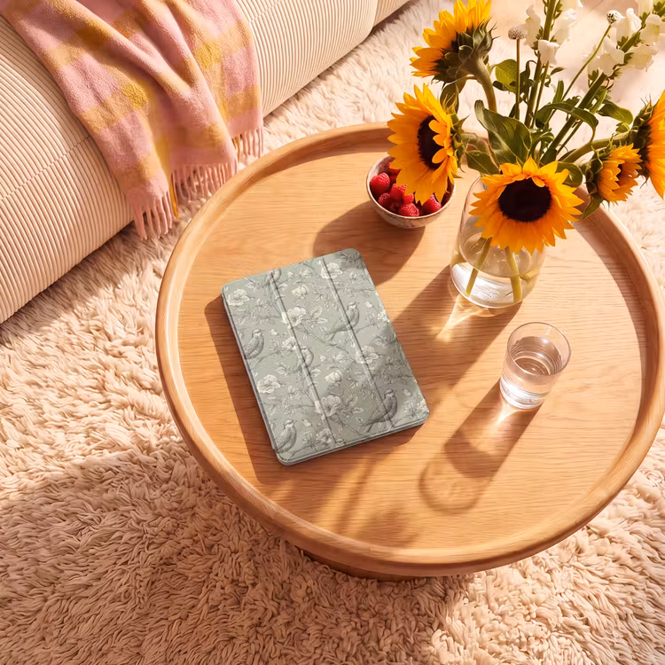 iPad-Hülle - Klassisch - Botanisch - Grün — 2