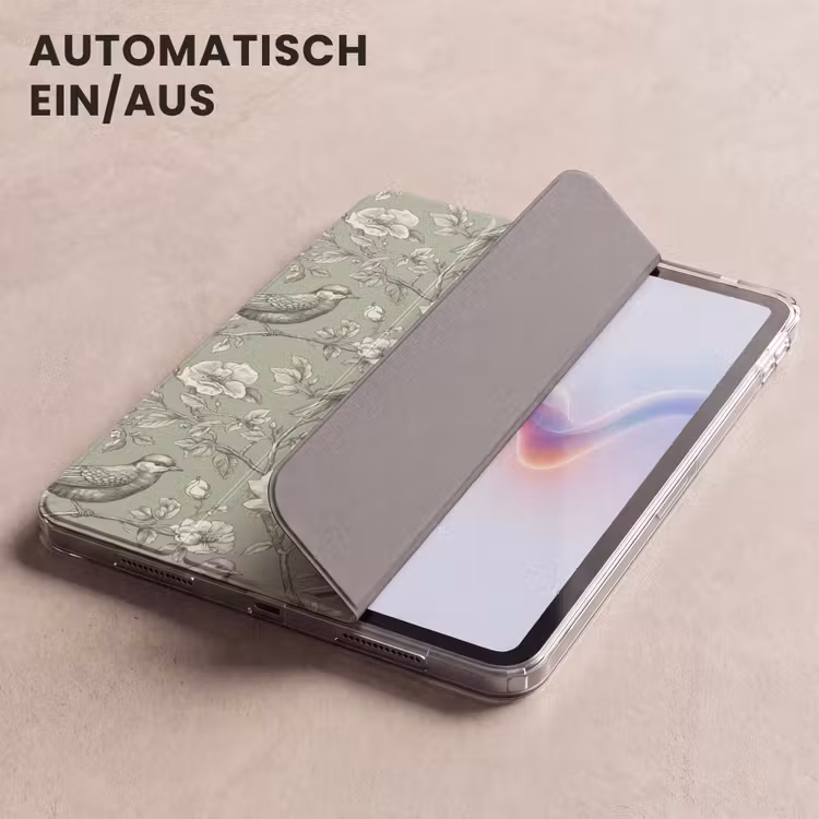 iPad-Hülle - Klassisch - Botanisch - Grün — 5