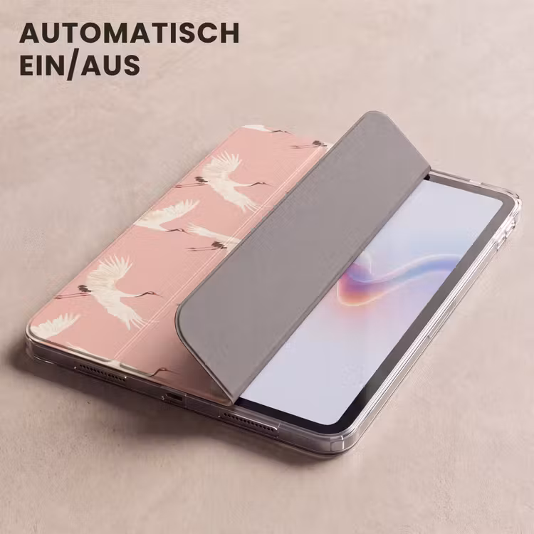iPad-Hülle - Modern - Kraniche - Rosa — 5