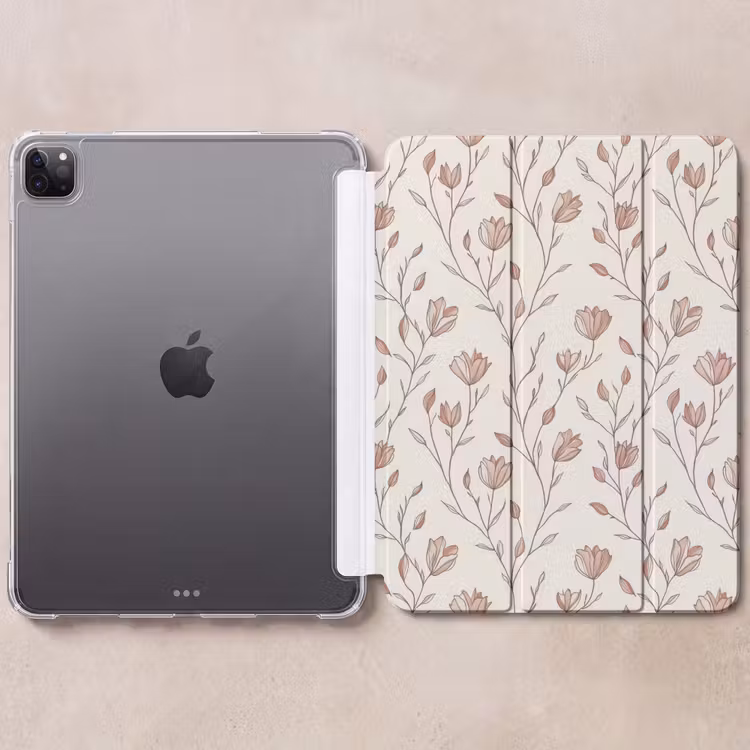 iPad-Hülle - Muster - Klassisch - Rosa — 6