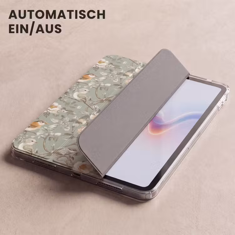 iPad-Hülle - Rosa - Vögel - Farbenfroh — 5