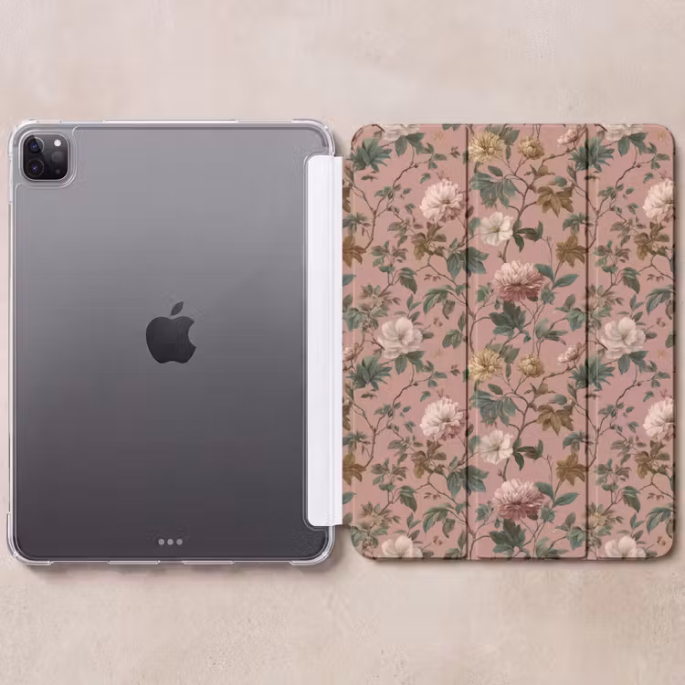 iPad-Hülle - Blumen - Klassisch - Rosa — 6