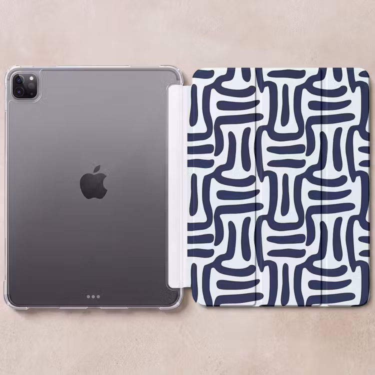 iPad-Hülle - Abstrakt - Modern - Blau — 6