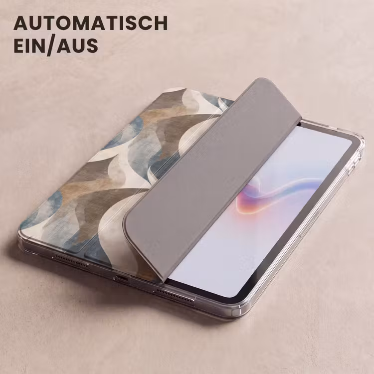 iPad-Hülle - Abstrakt - Wellen - Farbenfroh — 5
