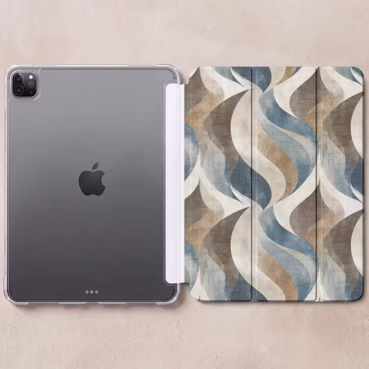 iPad-Hülle - Abstrakt - Wellen - Farbenfroh — 6