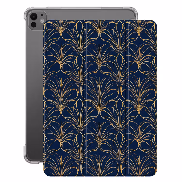 iPad-Hülle - Deco - Ventilator - Blau — 1