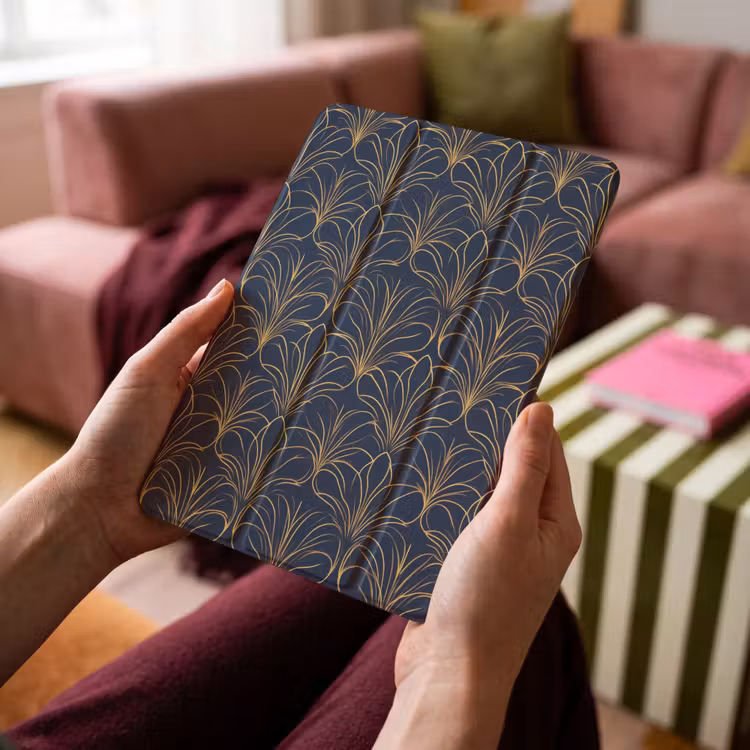 iPad-Hülle - Deco - Ventilator - Blau — 4