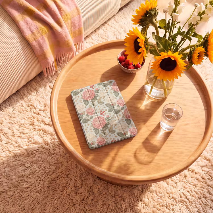 iPad-Hülle - Klassisch - Botanisch - Mehrfarbig — 2