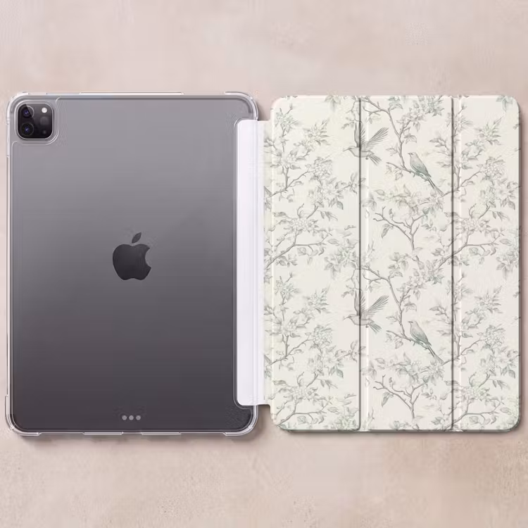 iPad-Hülle - Klassisch - Vögel - Grün — 6