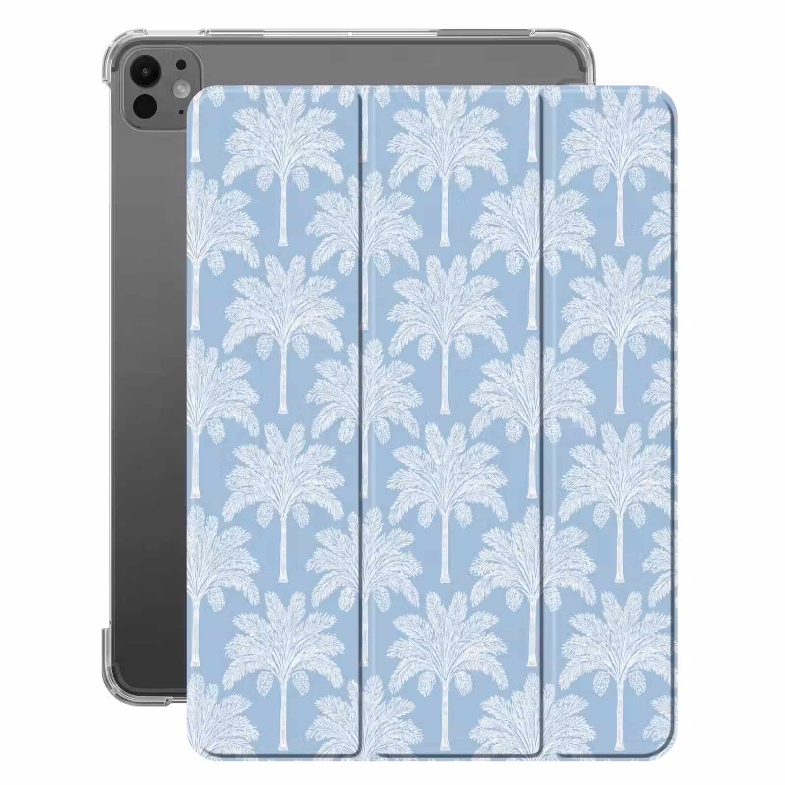 iPad-Hülle - Palme - Modern - Blau — 1