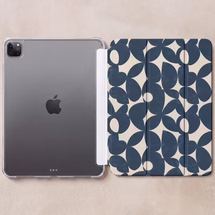 iPad-Hülle - Modern - Geometrisch - Blau — 6