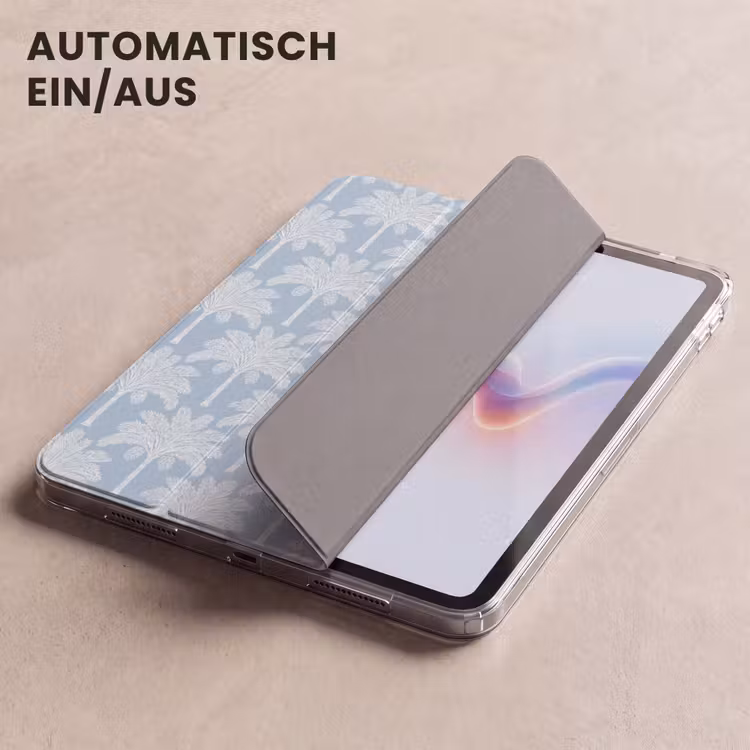 iPad-Hülle - Palme - Modern - Blau — 5