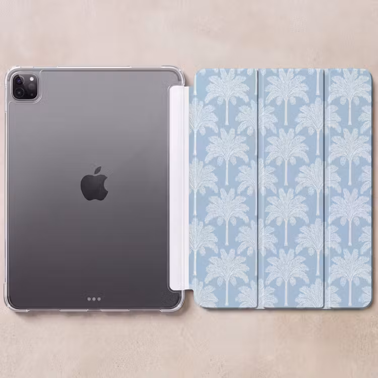 iPad-Hülle - Palme - Modern - Blau — 6