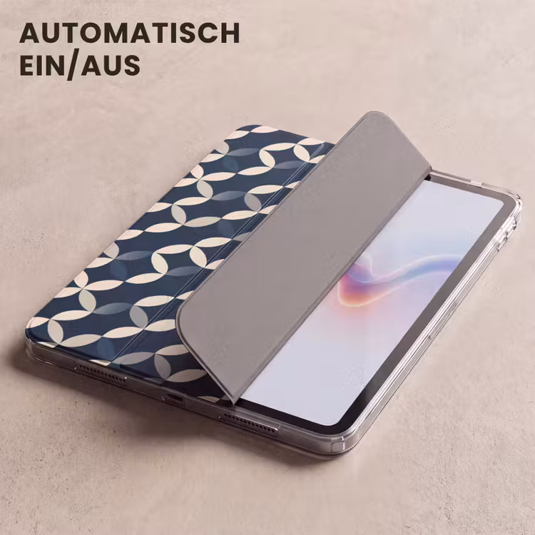 iPad-Hülle - Abstrakt - Muster - Blau — 5