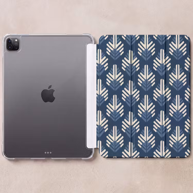 iPad-Hülle - Modern - Gemustert - Blau — 6