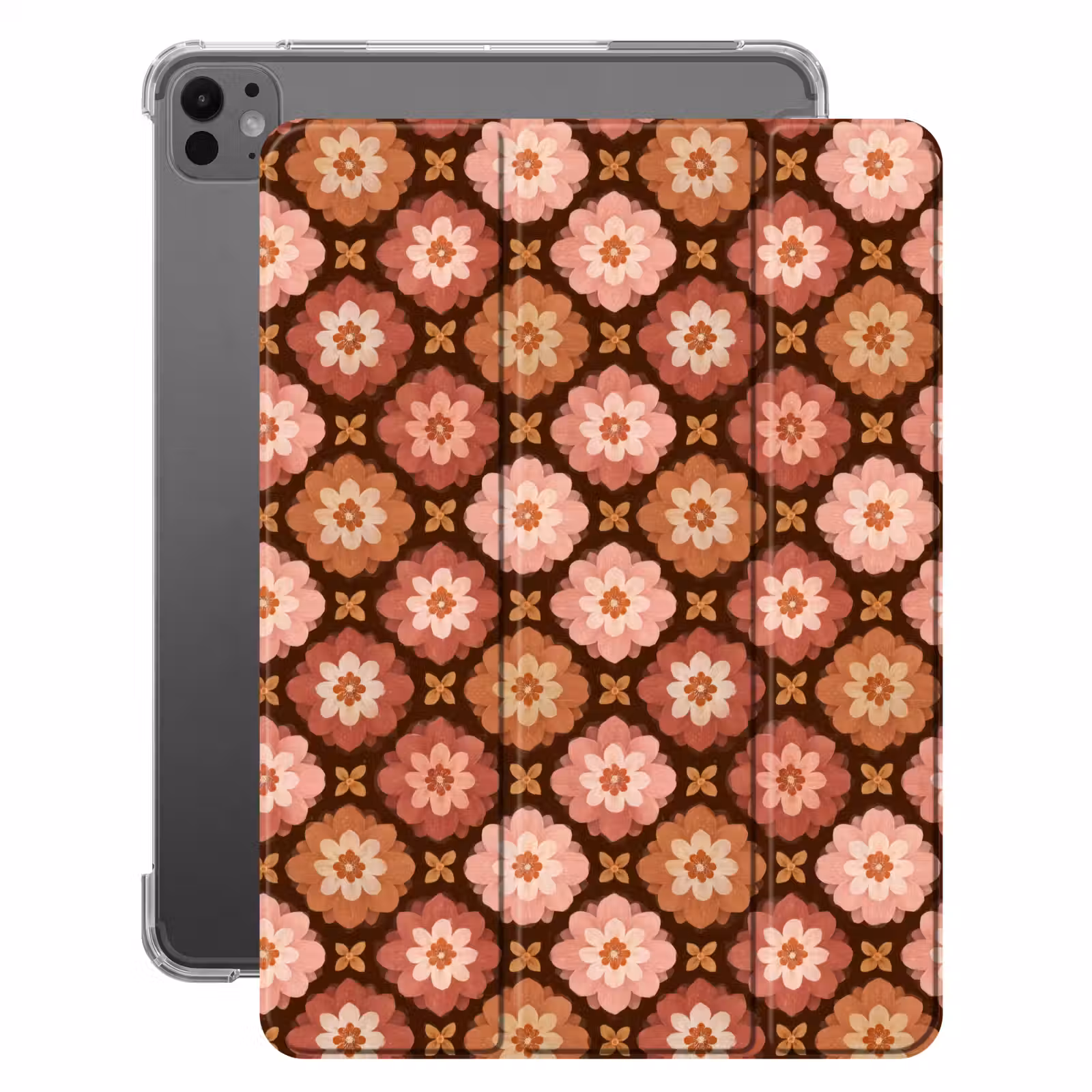 iPad-Hülle - Geometrisch - Blumig - Farbenfroh — 1