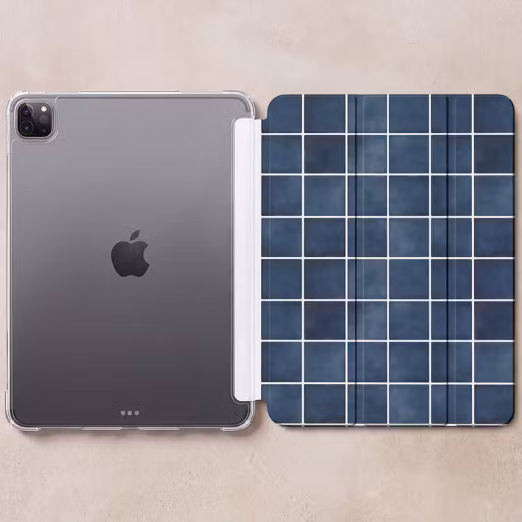 iPad-Hülle - Fliese - Modern - Blau — 6