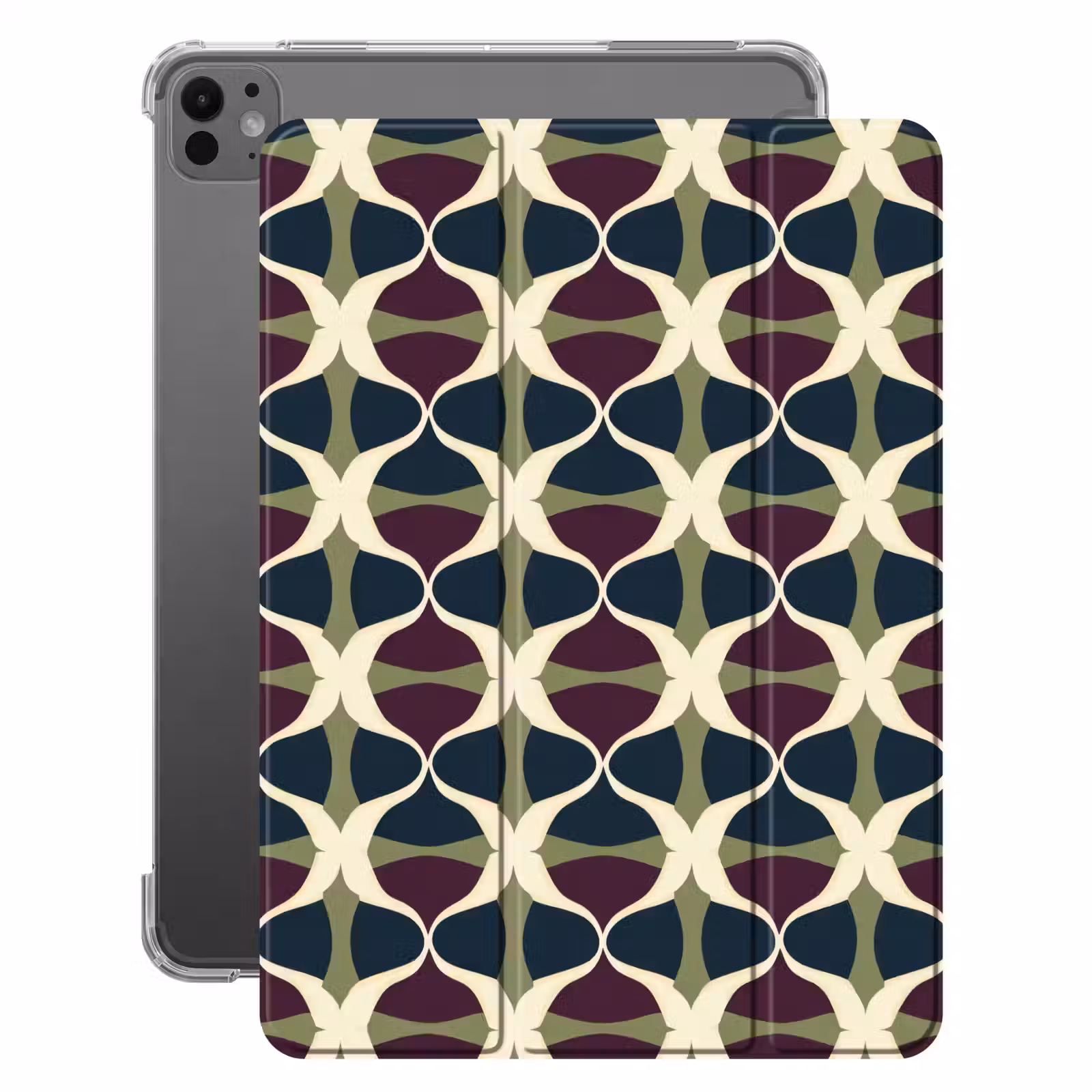 iPad-Hülle - Abstrakt - Retro - Farbenfroh — 1