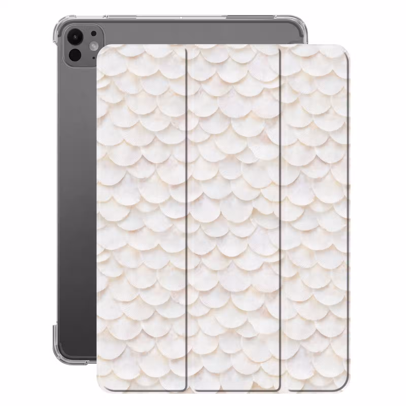 iPad-Hülle - Waage - Weiß - Elegant — 1