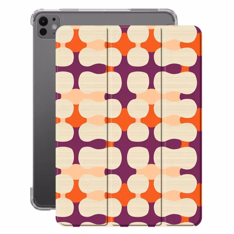 iPad-Hülle - Modern - Gemustert - Farbenfroh — 1